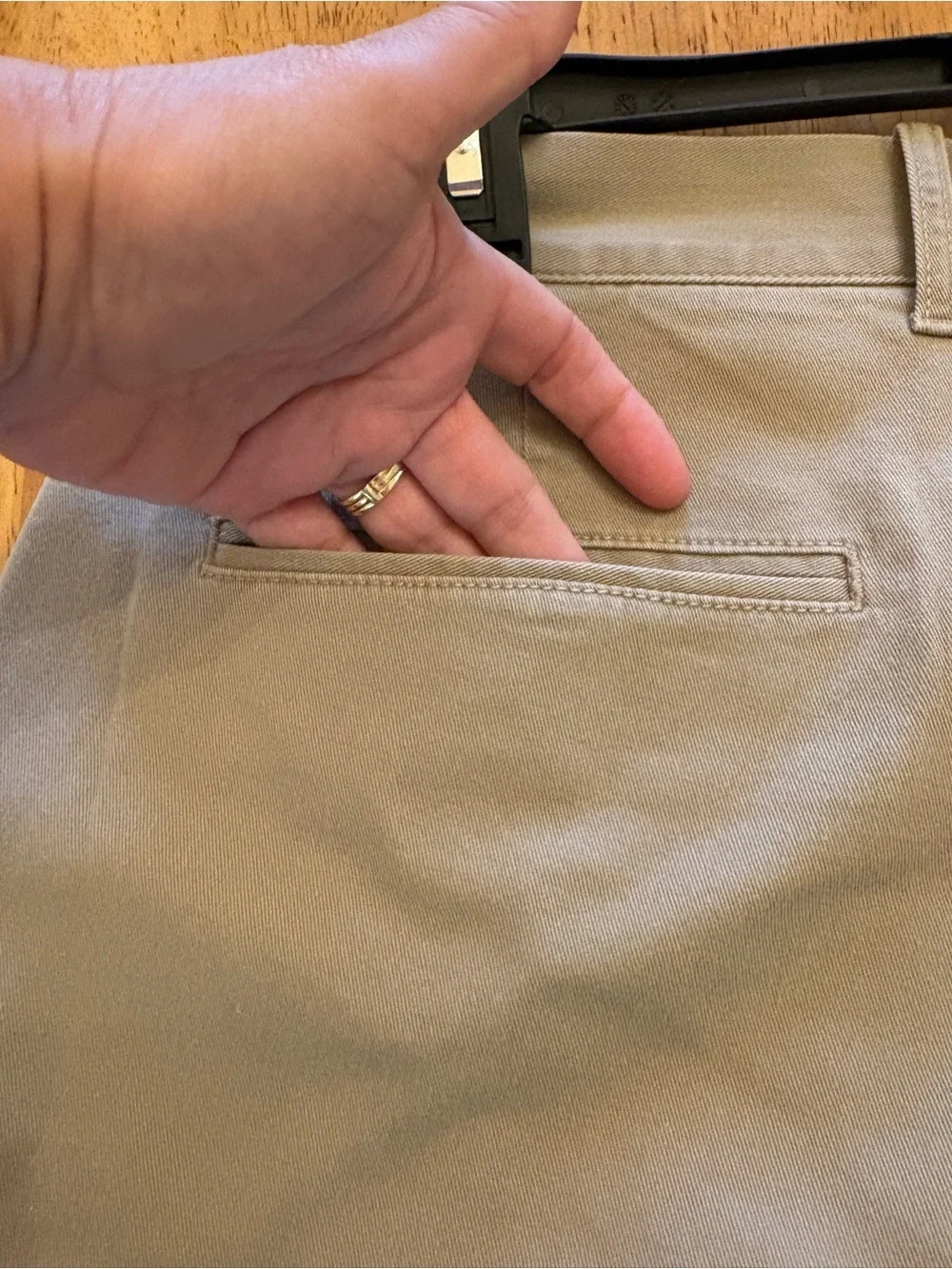 J. Crew Khaki Chino Pants in Beige